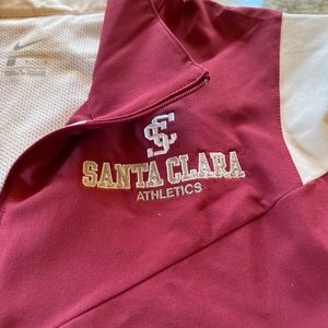 NWOT Men’s Nike Santa Clara Athletics Windbreaker Jacket Large